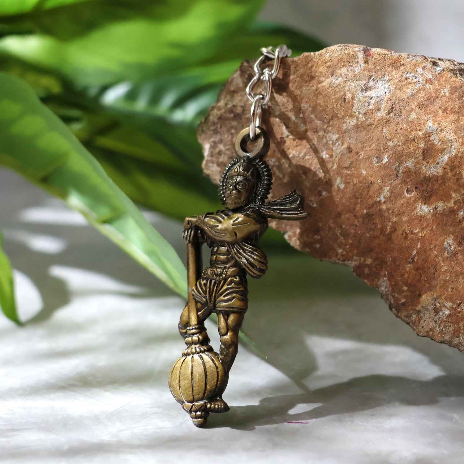 Elegant Lord Hanuman Metal Keychain (1 Pc)