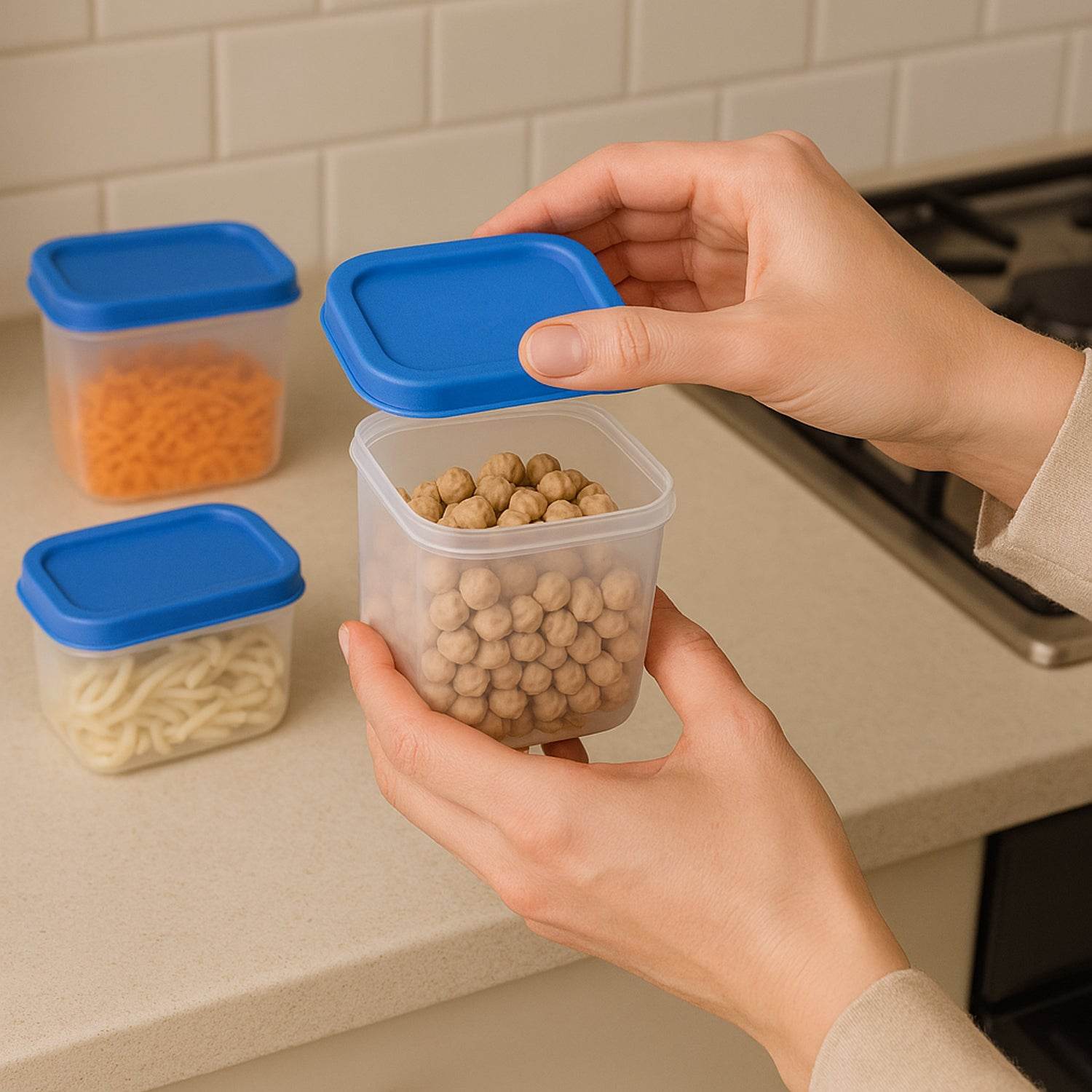 Apex Glory Plastic Storage Container Box Set (4 Pc) - Best Deals at BeSh Deals®