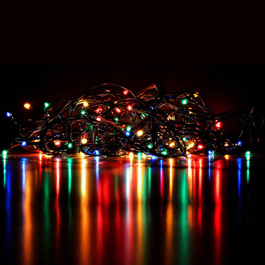 8344 3mtr Home Decoration Diwali  Wedding Led Christmas String Light Indoor And Outdoor Light Festival Decoration Led String Light Multi-color Light (15l 3 Mtr)