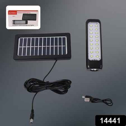 3 Modes Outdoor Indoor Hanging Solar Light  Small 18led  1 Big Led