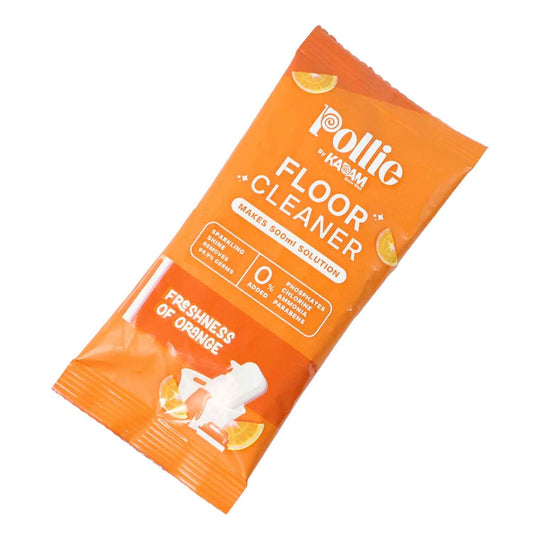 Pollic Kadam Concentrated Floor Cleaner Sachet  Orange Fresh Fragrance (50 Gm)