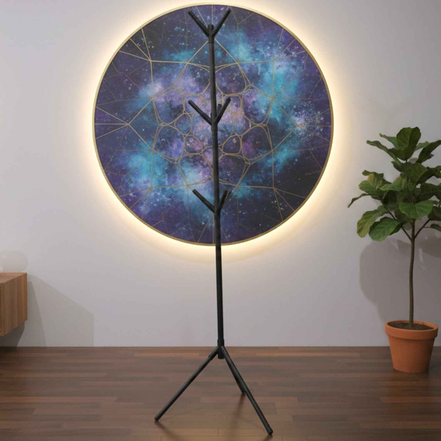 Floor Standing Metal Coat Rack Stand With Multi Hooks