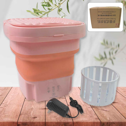 Portable Washing Machine Foldable Washer And Dryer Combo (1 Set Mix Color) - BeSh Deals®