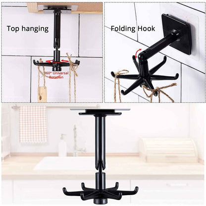 Rotatable Hooks For Hanging 360