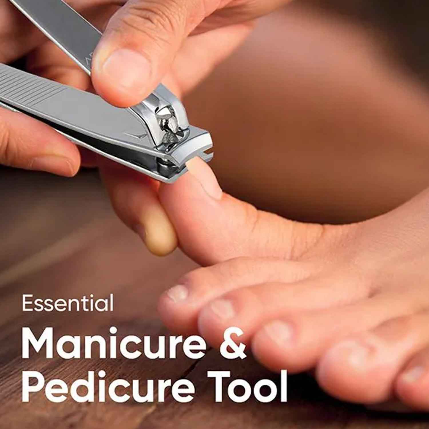 Premium Heavy-duty Stainless Steel Nail Cutter (1 Pc)