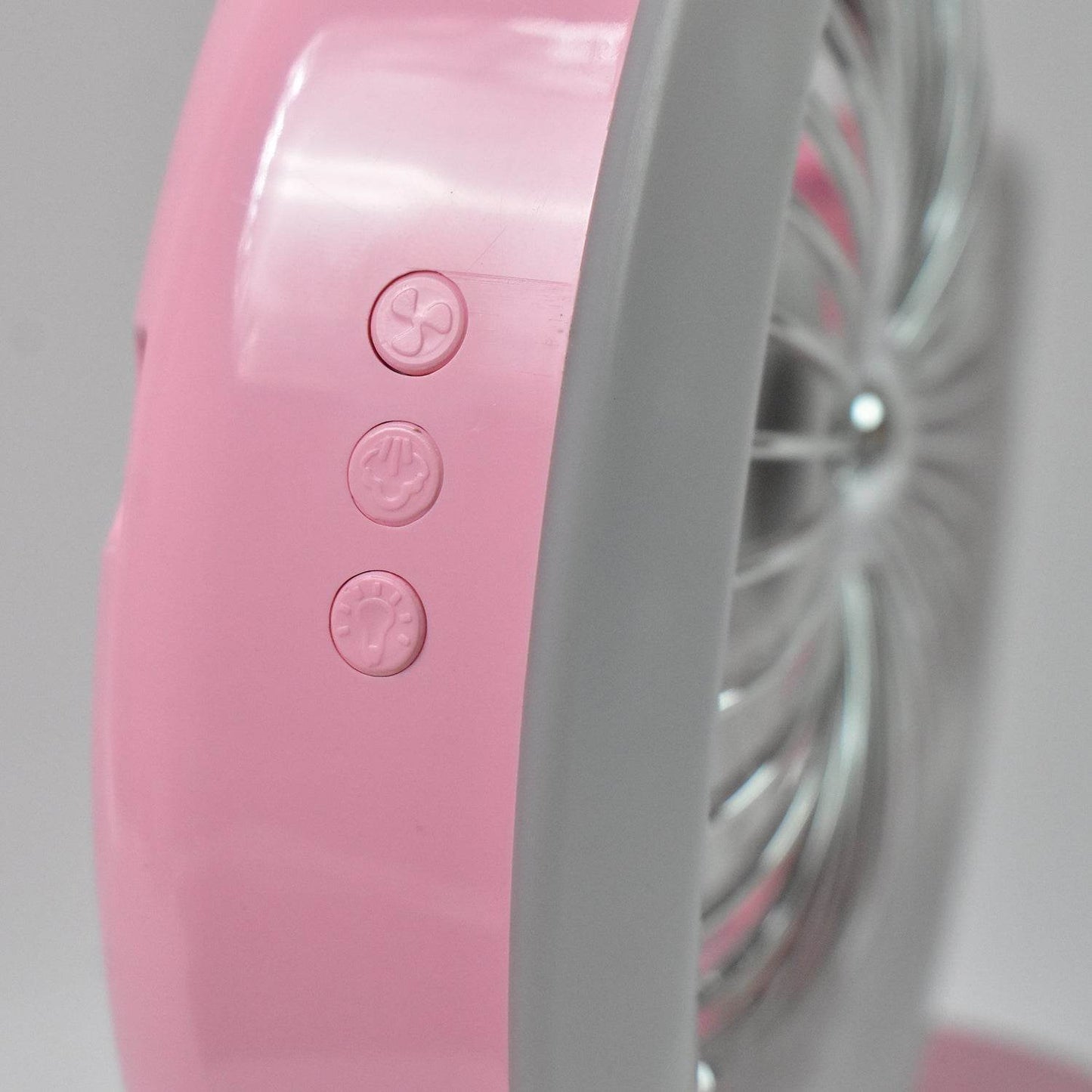 Desktop Fan - Camping Fan With Led Light Portable Humidifying Fan (1 Pc  Plug  Play Fan) - Best Deals at BeSh Deals®