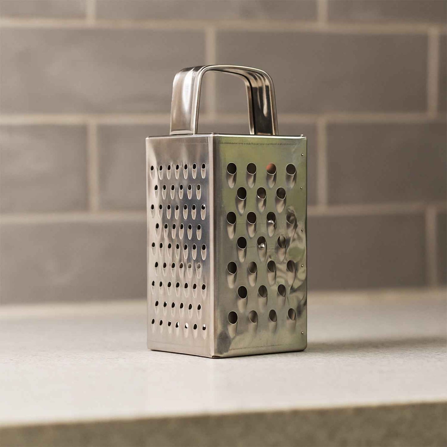 Supermom Premium 4-in-1 Stainless Steel Compact Grater And Slicer