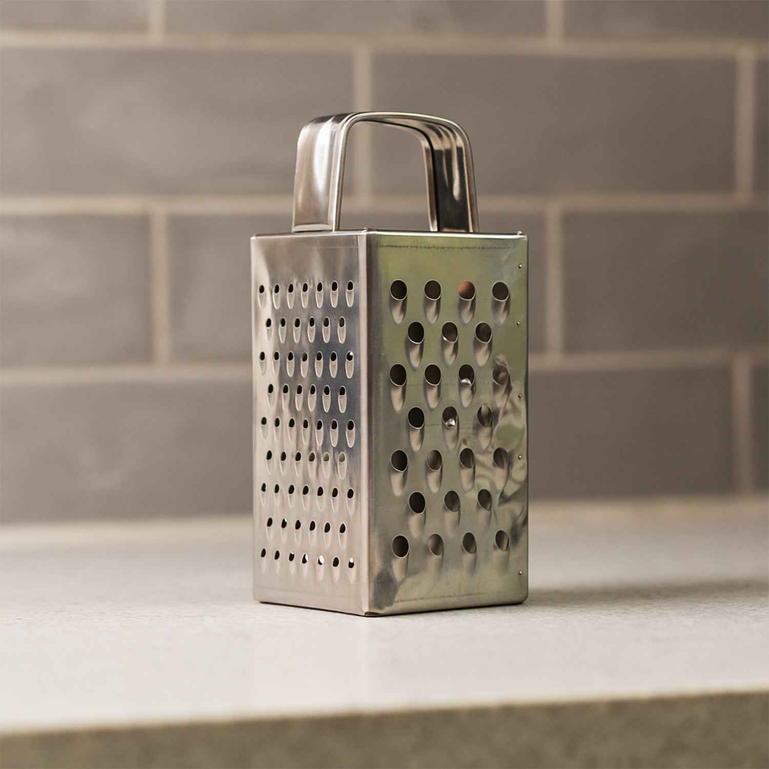 Supermom Premium 4-in-1 Stainless Steel Compact Grater And Slicer