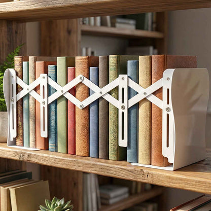 Adjustable Telescopic Iron Desk Book Stand (1 Pc)