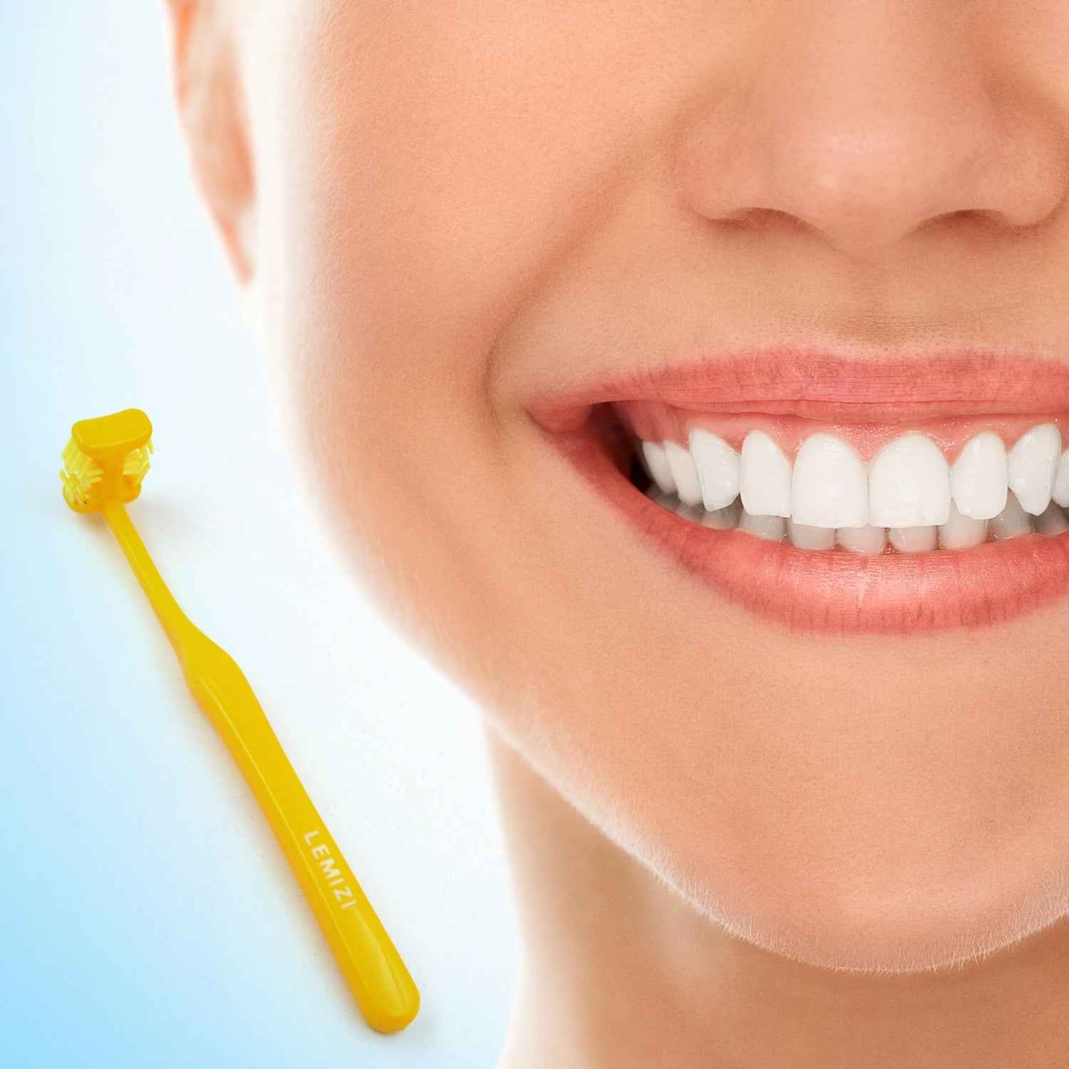 Six-sided Soft Toothbrush Anti-bacterial 6 Sided Care (1 Pc)
