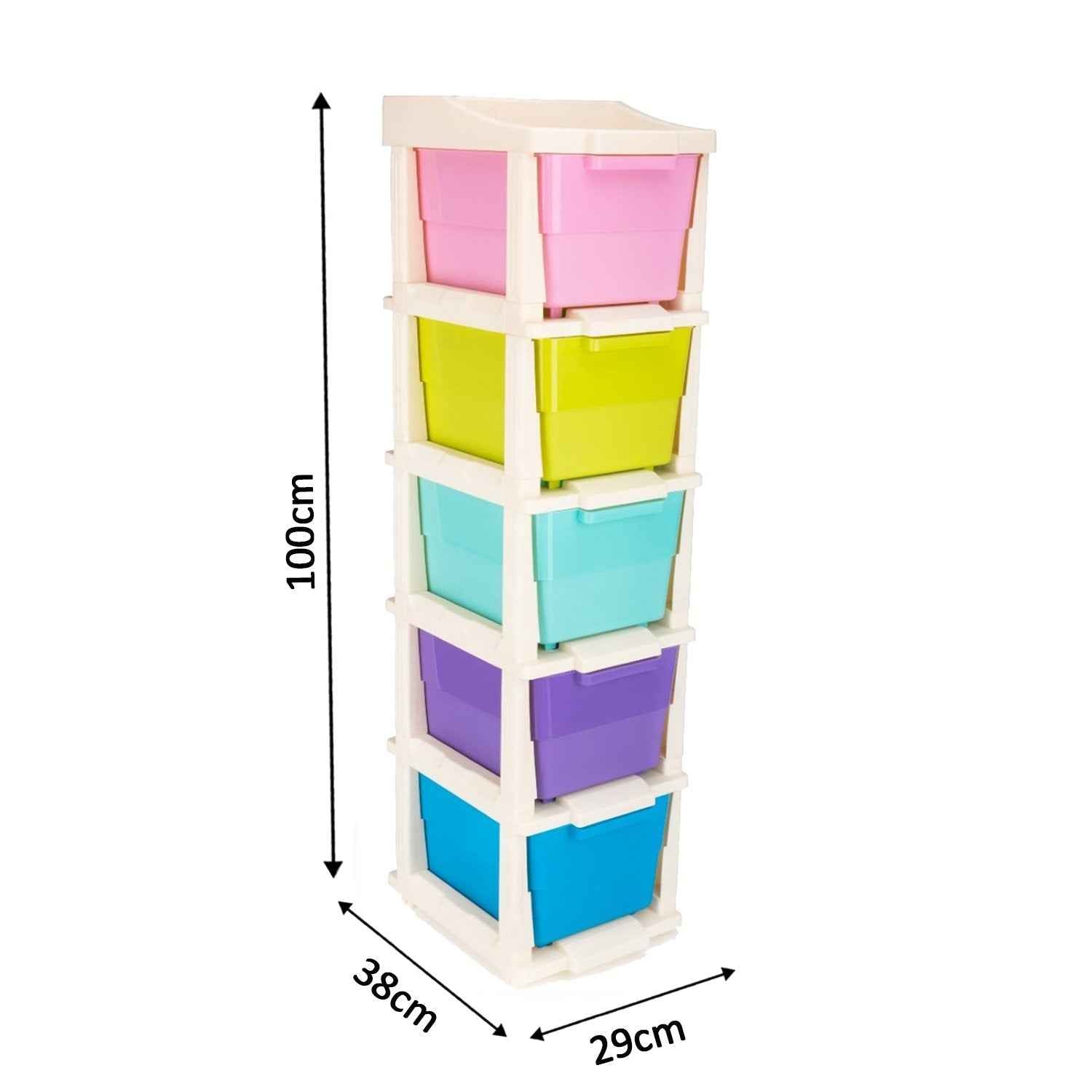 0702 5 Layer Multi-purpose Modular Drawer Storage System