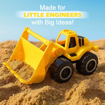 Funwoods Friction-powered Front Loader  Bulldozer Toy - (1 Pc)