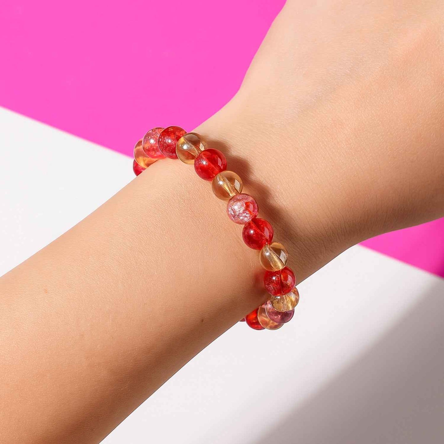 Elegant Beaded Stretch Bracelet (1 Pc)