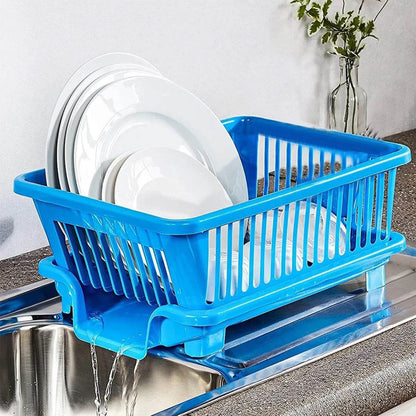 0658 Plastic Sink Dish Drainer Drying Rack (With Brown Box) - Best Deals at BeSh Deals®