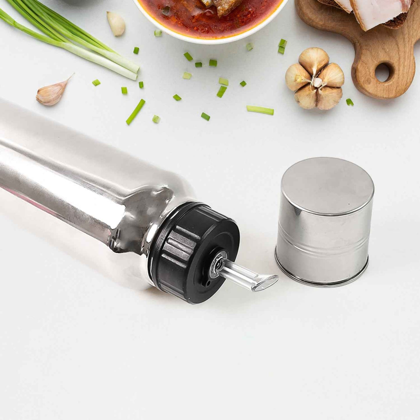 Apex Pro Stainless Steel Oil Pourer  750ml (1 Pc)