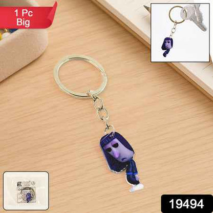 Big Size Cartoon-themed Character Keychain (1 Pc)