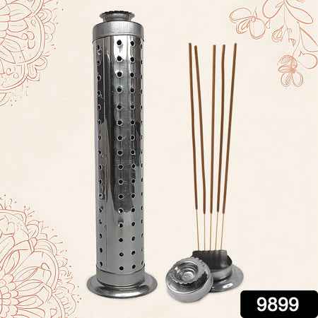 Stainless Steel Agarbatti Stand For Puja (1 Pc)