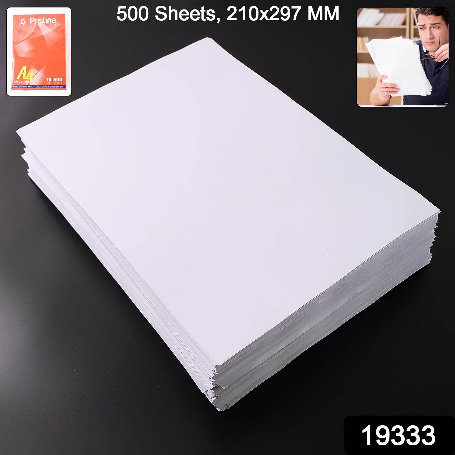 500 Sheets A4 Size Multipurpose Copier Paper  70 Gsm High Bright White Printing Paper - Best Deals at BeSh Deals®