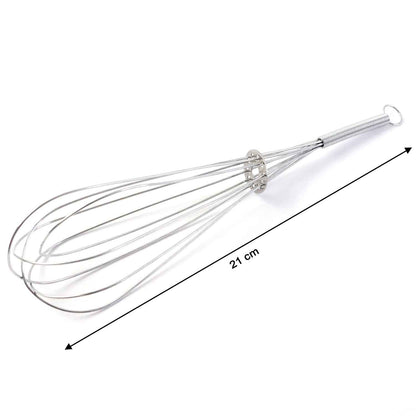 Manual Stainless-steel Egg Beater Whisk (1 Pc)