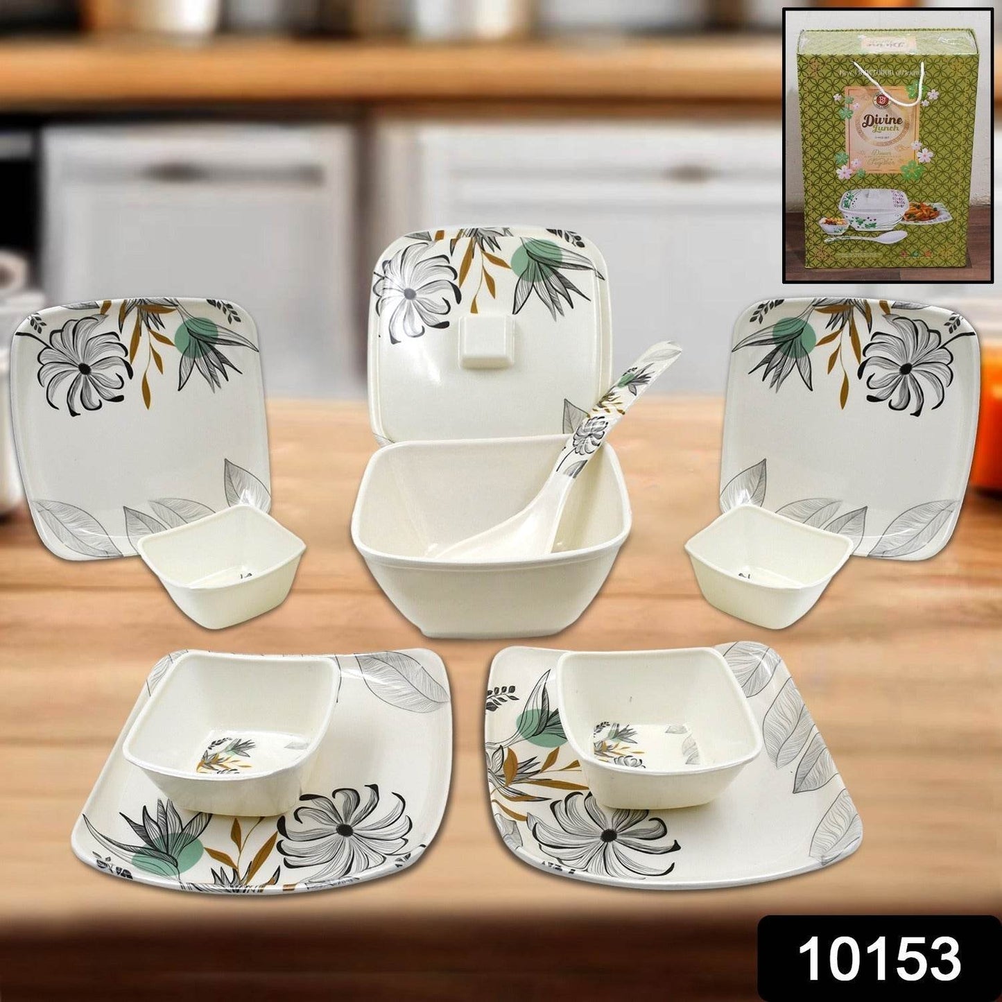 Divine Lunch Tableware Dinner Set (11 Pcs Set) - Best Deals at BeSh Deals®