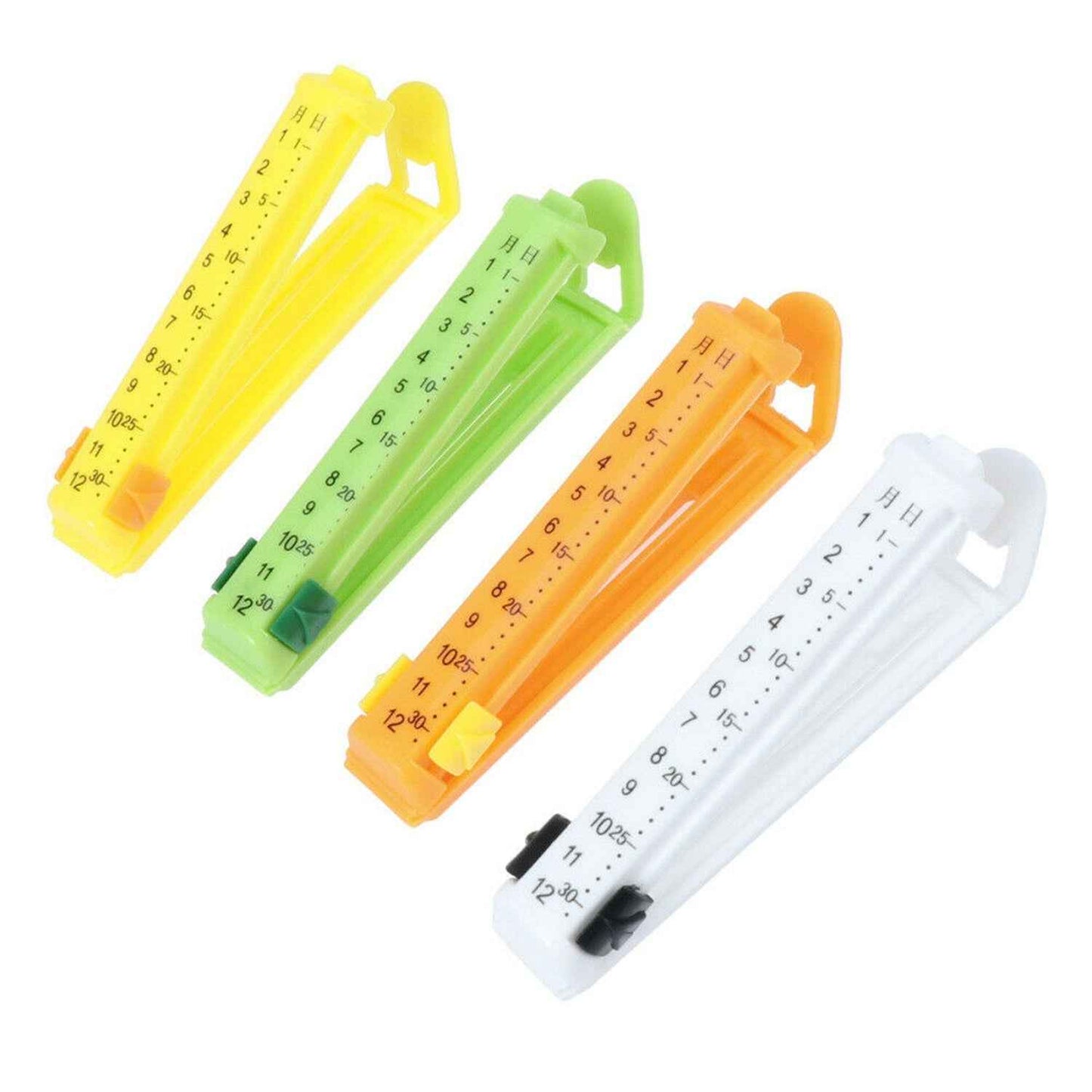 6309 4 Pc Food Sealing Clip Used For Sealing Of Packed Food Stuffs And Items To Prevent Them From Contamination.