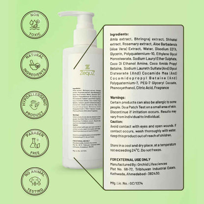 Zequz Anti Hair Fall Shampoo - (1 Pc  250ml)