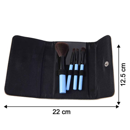 4-in-1 Professional Makeup Brush Set (1 Pc)