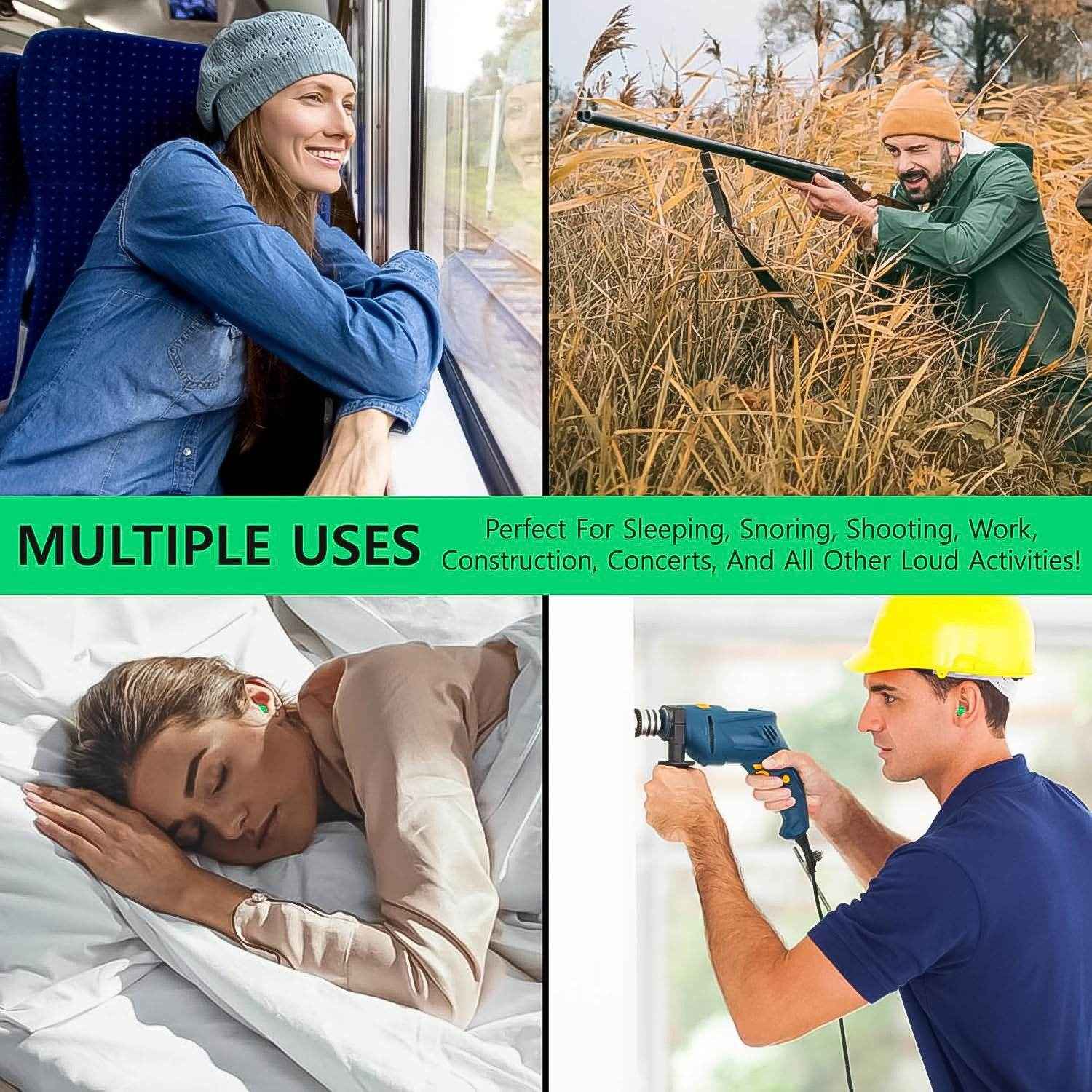 Earplugs Noise Reduction For Noise (1 Pair Foam) - Best Deals at BeSh Deals®