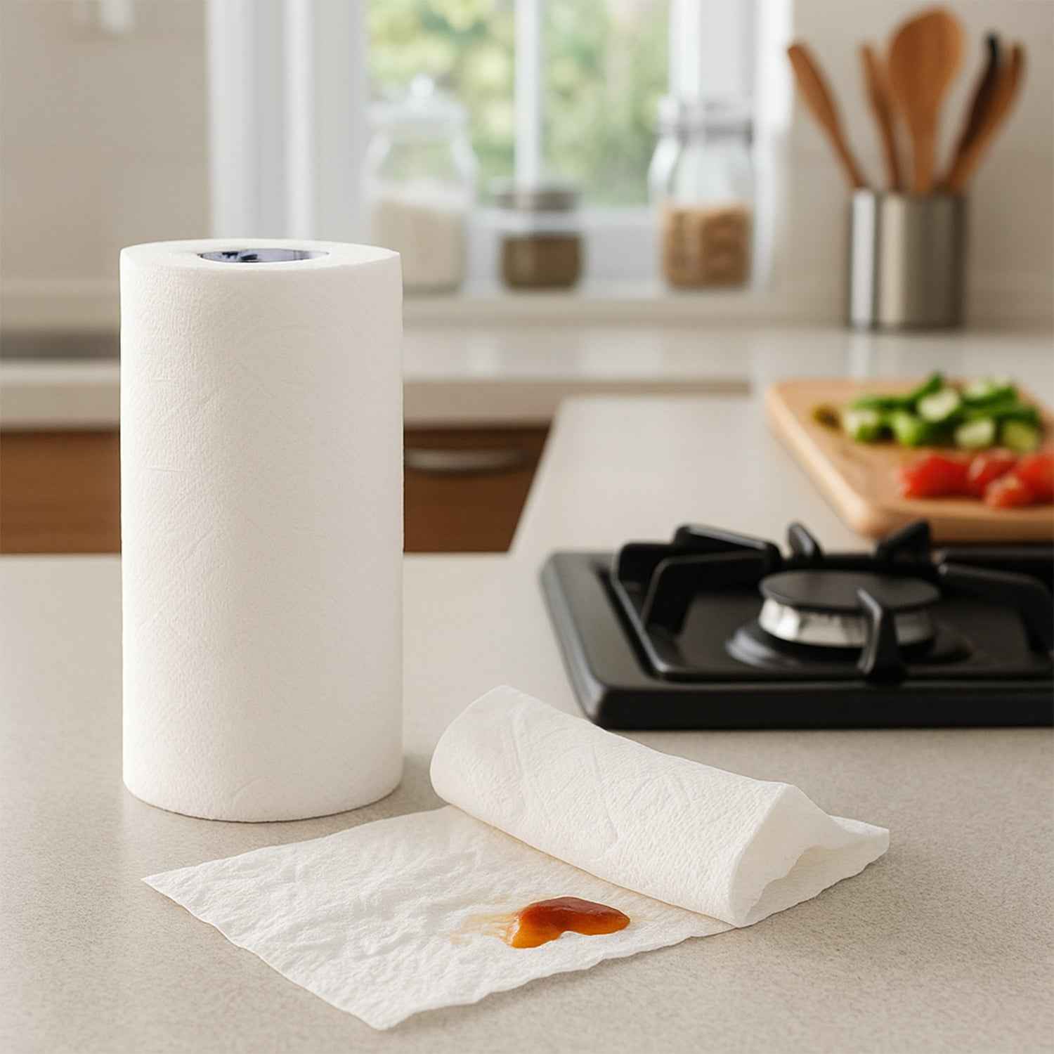 Freshee Kitchen Paper Towel Roll - 60 Sheets (21.5  22 Cm Each)