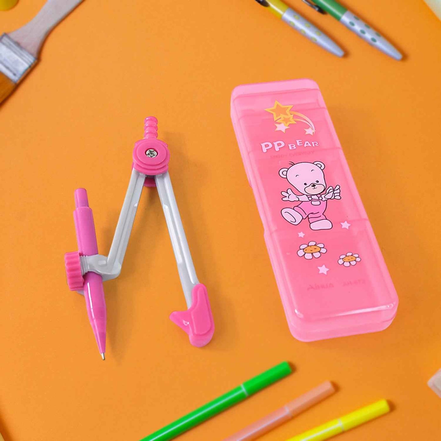 Geometry Compass Set For Kids (3 In 1  1 Set)
