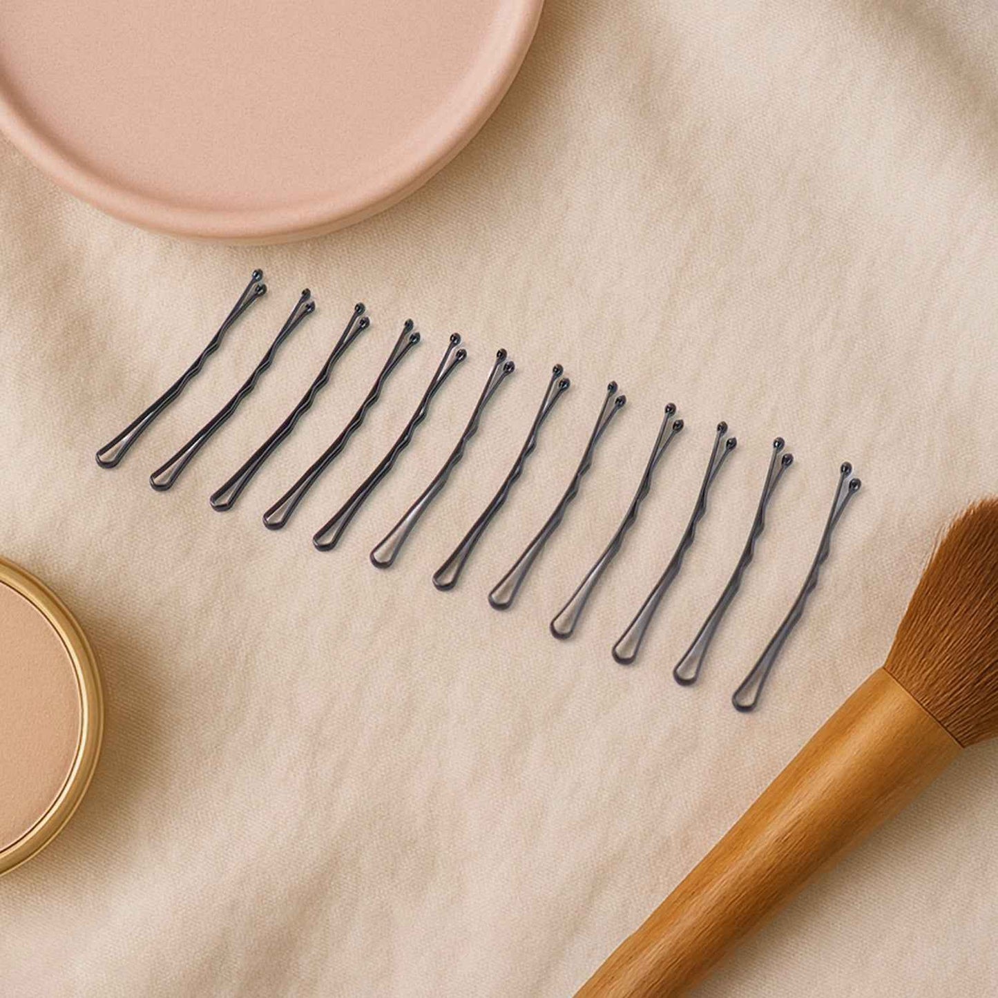 Premium Hair Bobby Pins Set 12pc