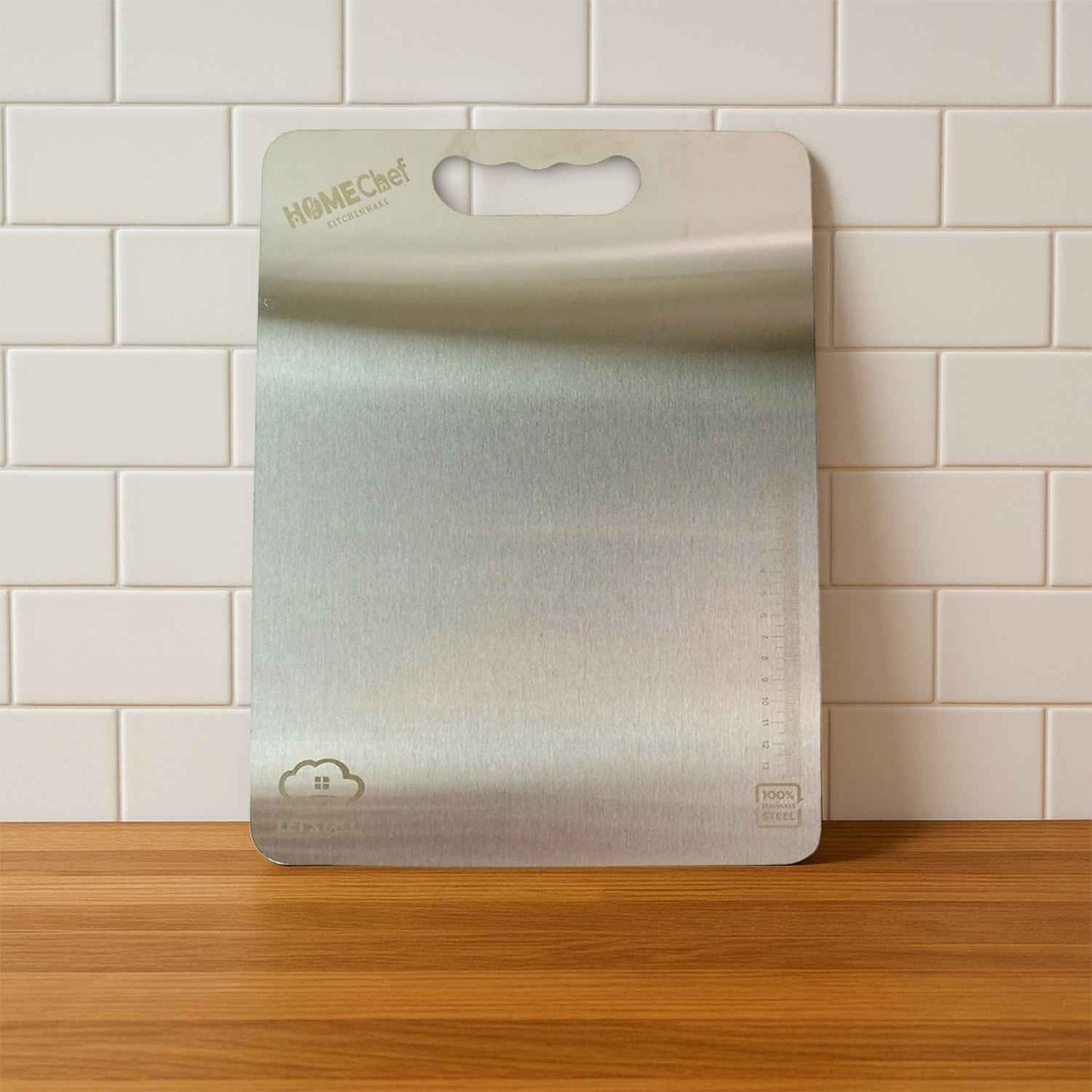 Premium Stainless Steel Cutting Board 229mm X 330mm (1 Pc)