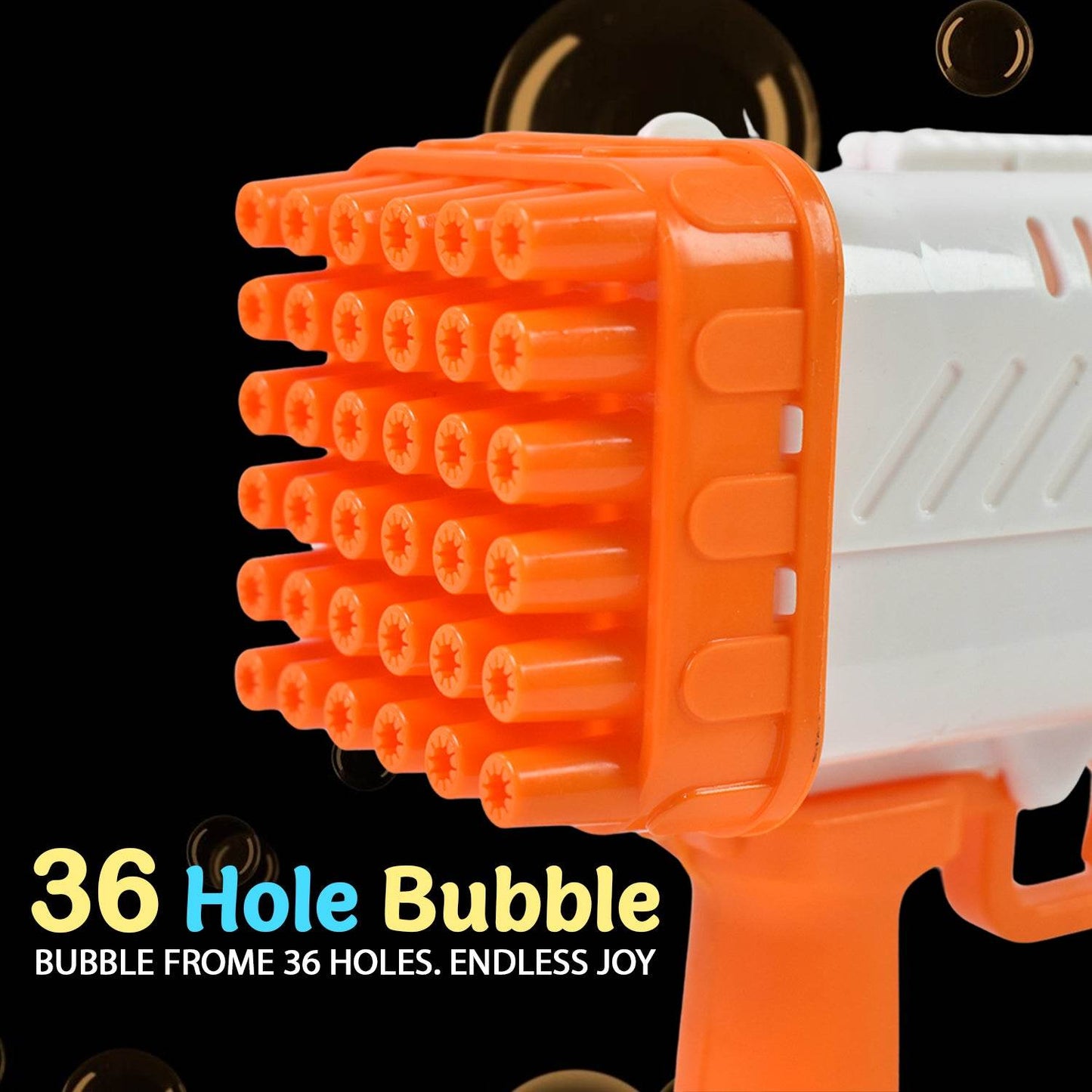 36 Holes Big Rechargeable Powerful Machine Bubble Gun Toys (1 Set) - Best Deals at BeSh Deals®