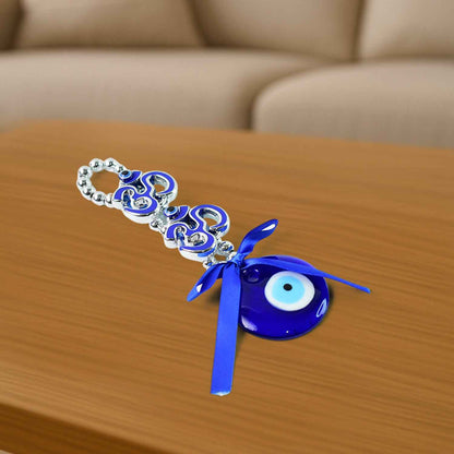Decorative Double Om Symbol Evil Eye Hanging (1 Pc)