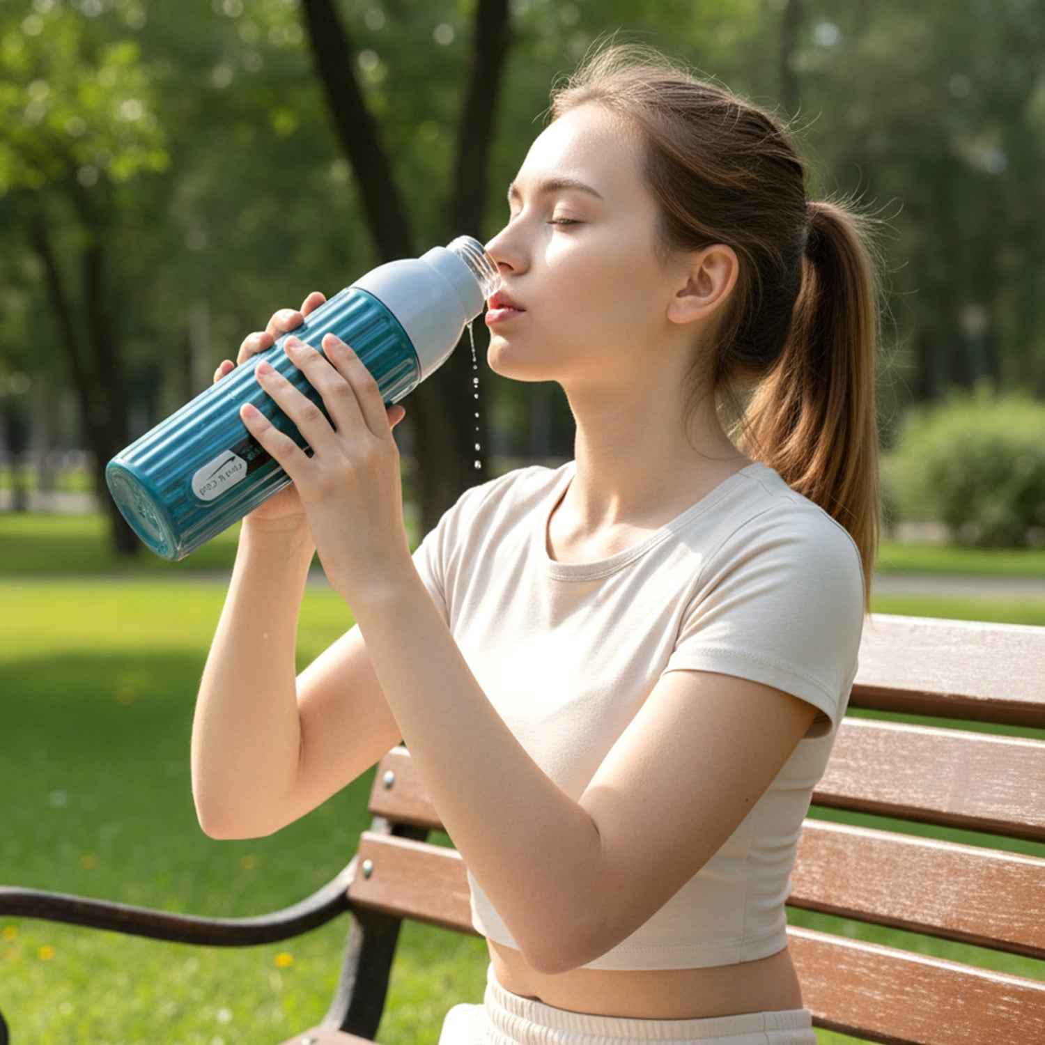 Aqua Sports Sipper Water Bottle (1 Pc 1000 Ml Approx)