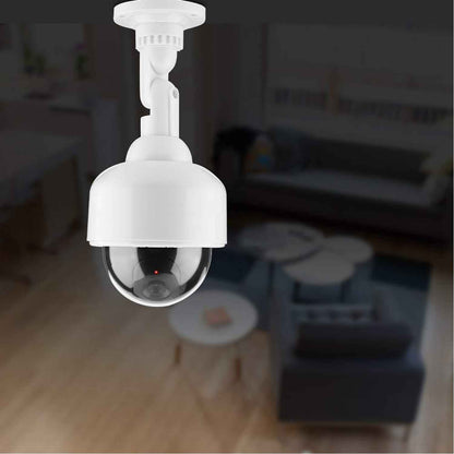Fake  Dummy Camera Cctv  With Flashing Red Led Light (1 Pc  Battery Not Included)