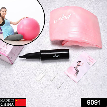 9091 Anti Burst 65 Cm Exercise Ball With Inflation Pump Non-slip Gym Ball For Yoga Pilates Core Training Exercises At Home And Gym- Suitable For Men And Women - Best Deals at BeSh Deals®