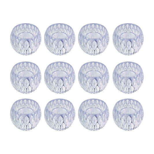 Set Of 12 Crystal Style Led Decorative Lamps  Candle