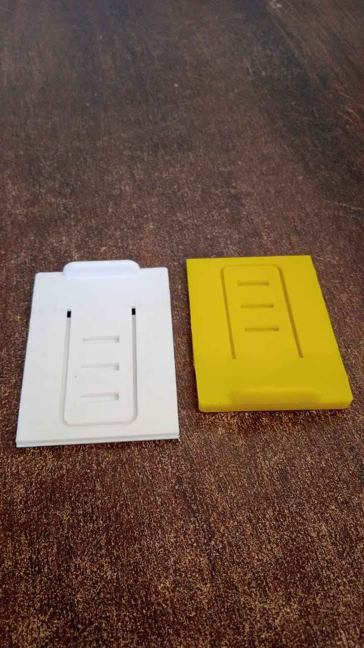 Adjustable Foldable Plastic Mobile Phone Stand (1 Pc  Mix Color)