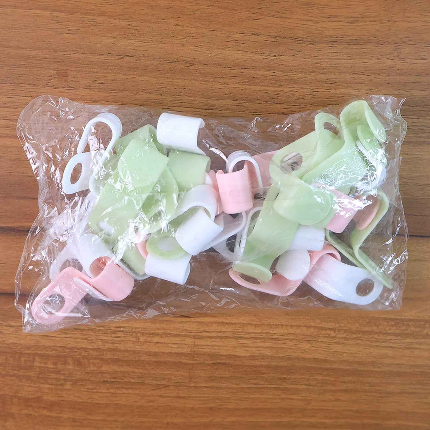 Multi-color Hanger Connector Hooks (30 Pc)