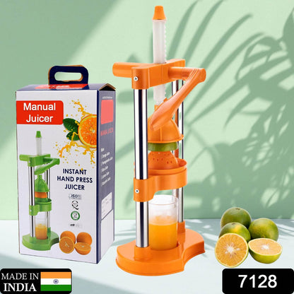 7128 Hand Pressure Juicer Manual Cold Press Juice Machine Instant Make Juice Squeezer Fruits Juicer Juice Maker Orange Juice Extractor For Fruits  Vegetables Orange - Best Deals at BeSh Deals®
