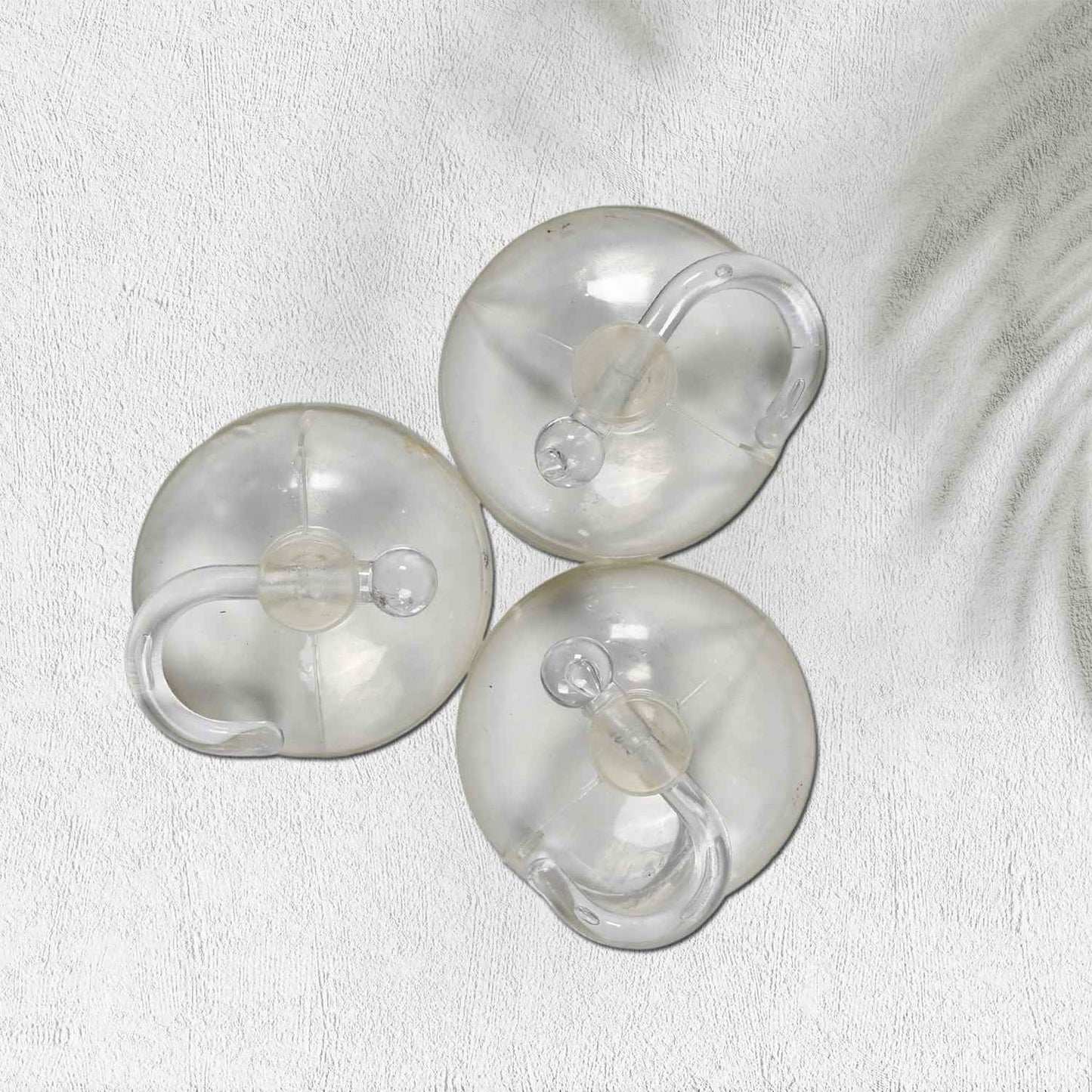 7487 Transparent Rubber Vacuum Sucker Hooks Hanger Strong Suction Cup Bathroom Kitchen Window Wall Accessorie.