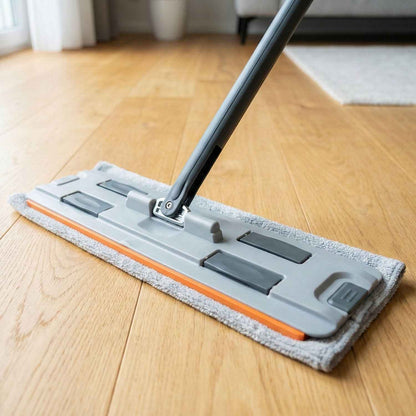Big Size Flat Mop With Bucket Set (1 Set)
