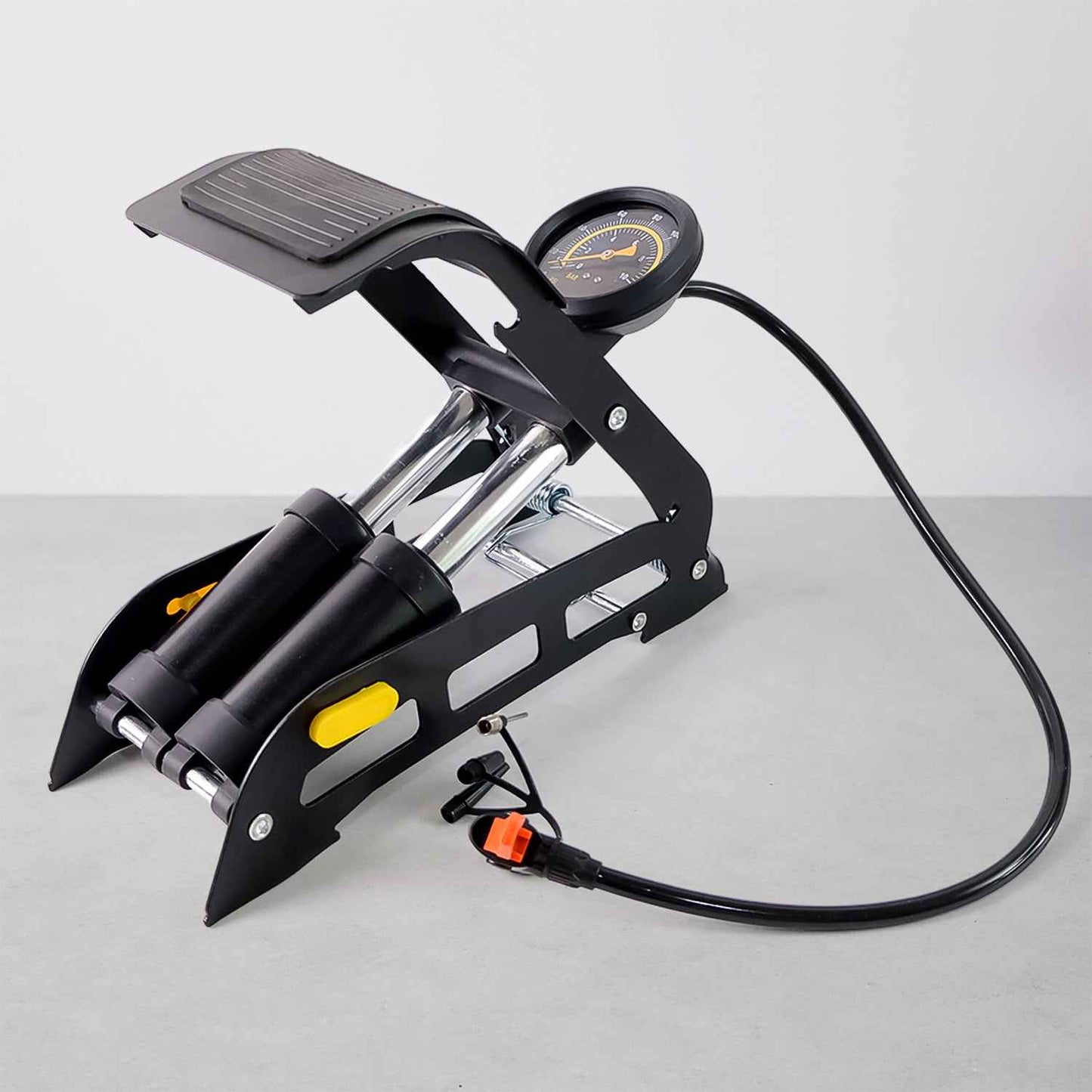 1691 Portable High Pressure Foot Air Pump Compressor For Car And Bike