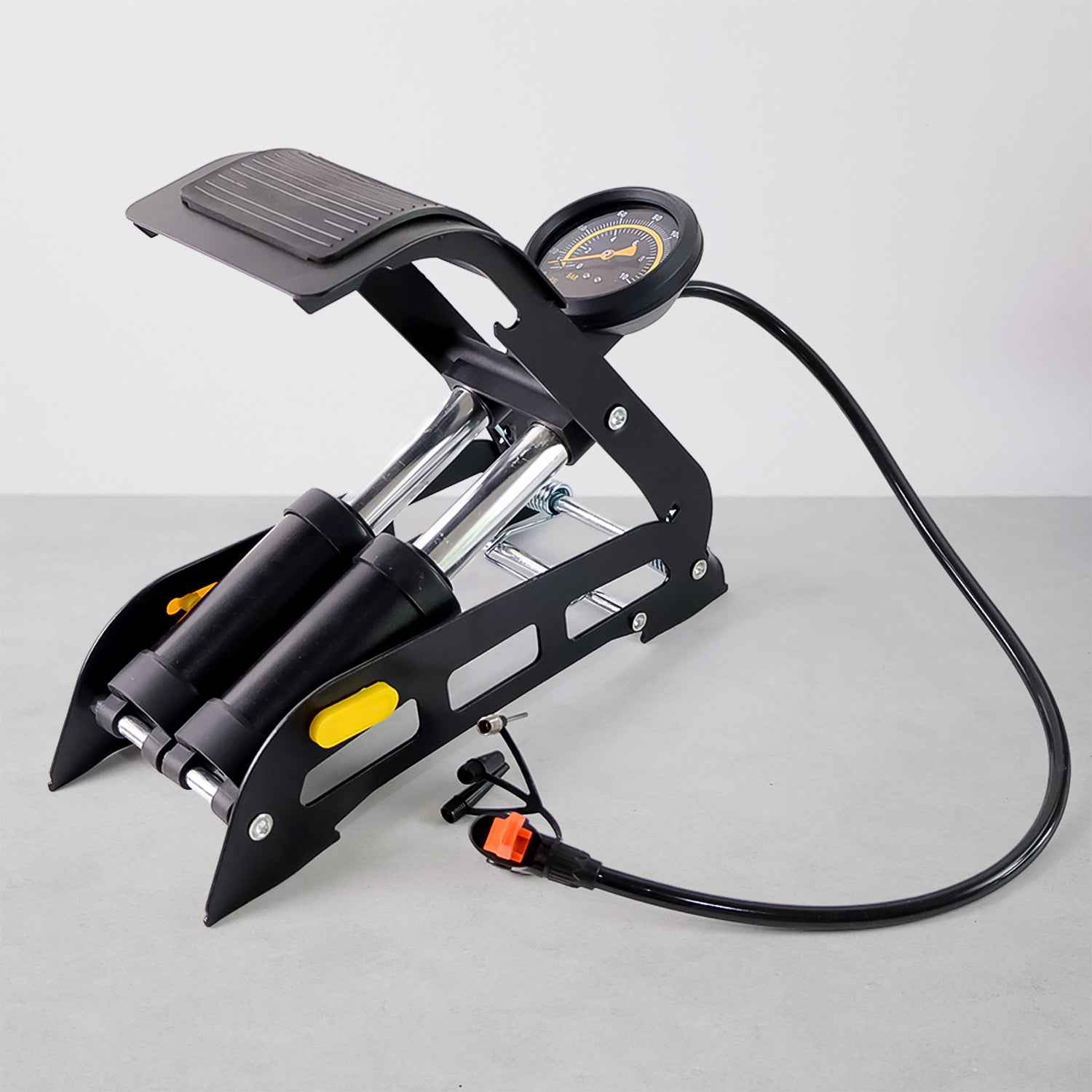 1691 Portable High Pressure Foot Air Pump Compressor For Car And Bike