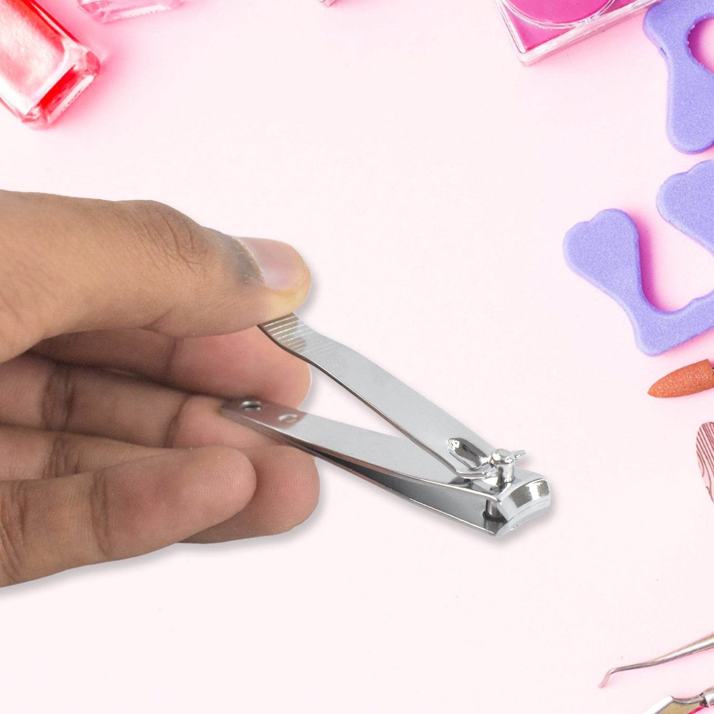 5 In 1 Pedicure Tool Pedicure Brush For Feet Foot Scrubber Foot File With Nail Cutter - Best Deals at BeSh Deals®