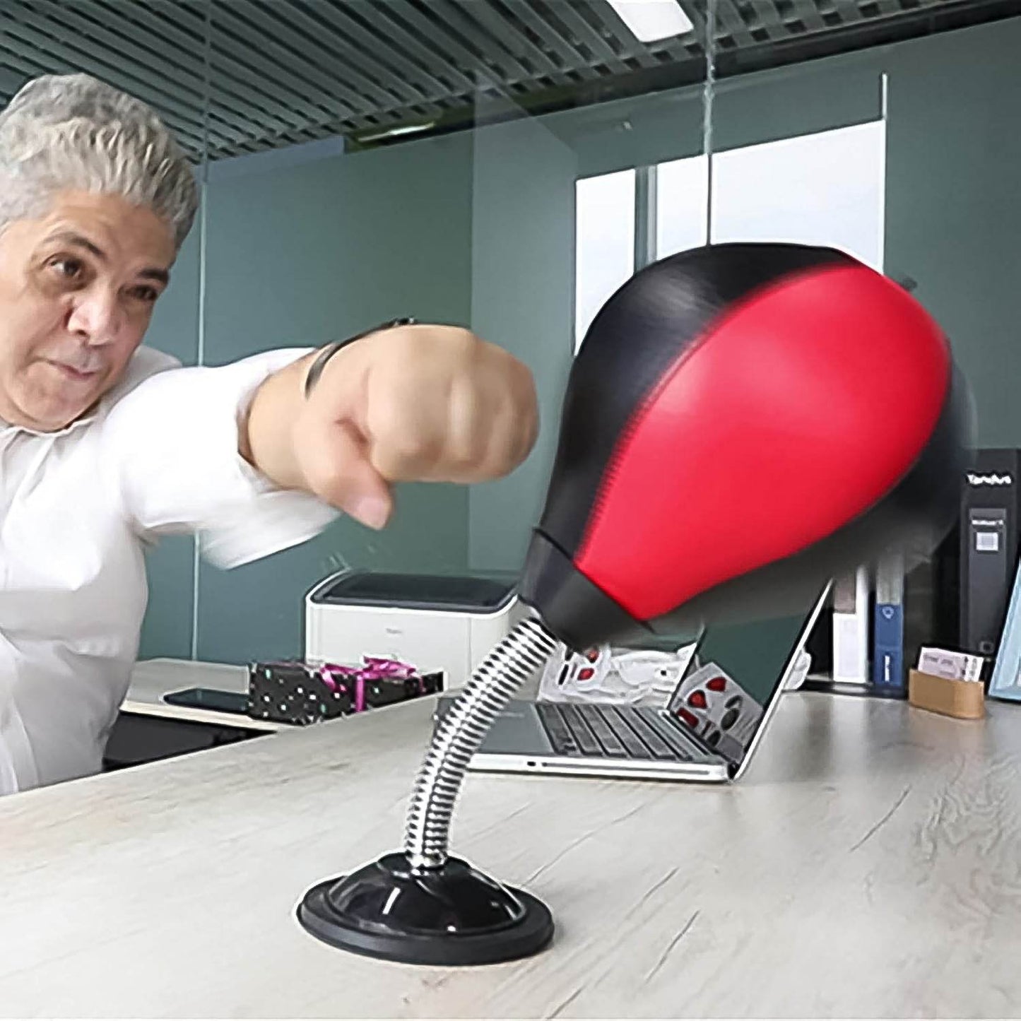 Inflatable Punching Bag With Air Pump (2 Pc Set) - Best Deals at BeSh Deals®