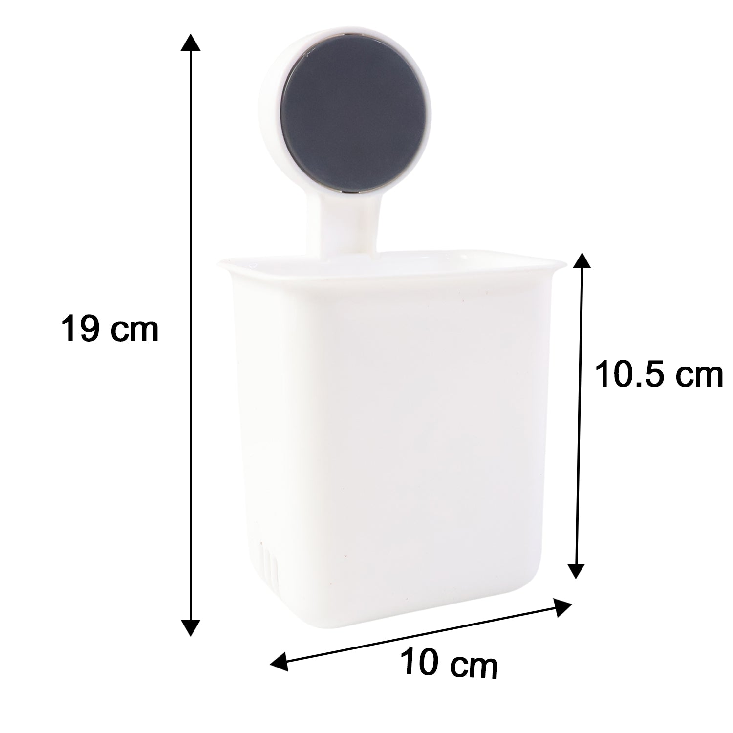 Wall-mounted Toothbrush  Bathroom Storage Organizer (1 Pc)