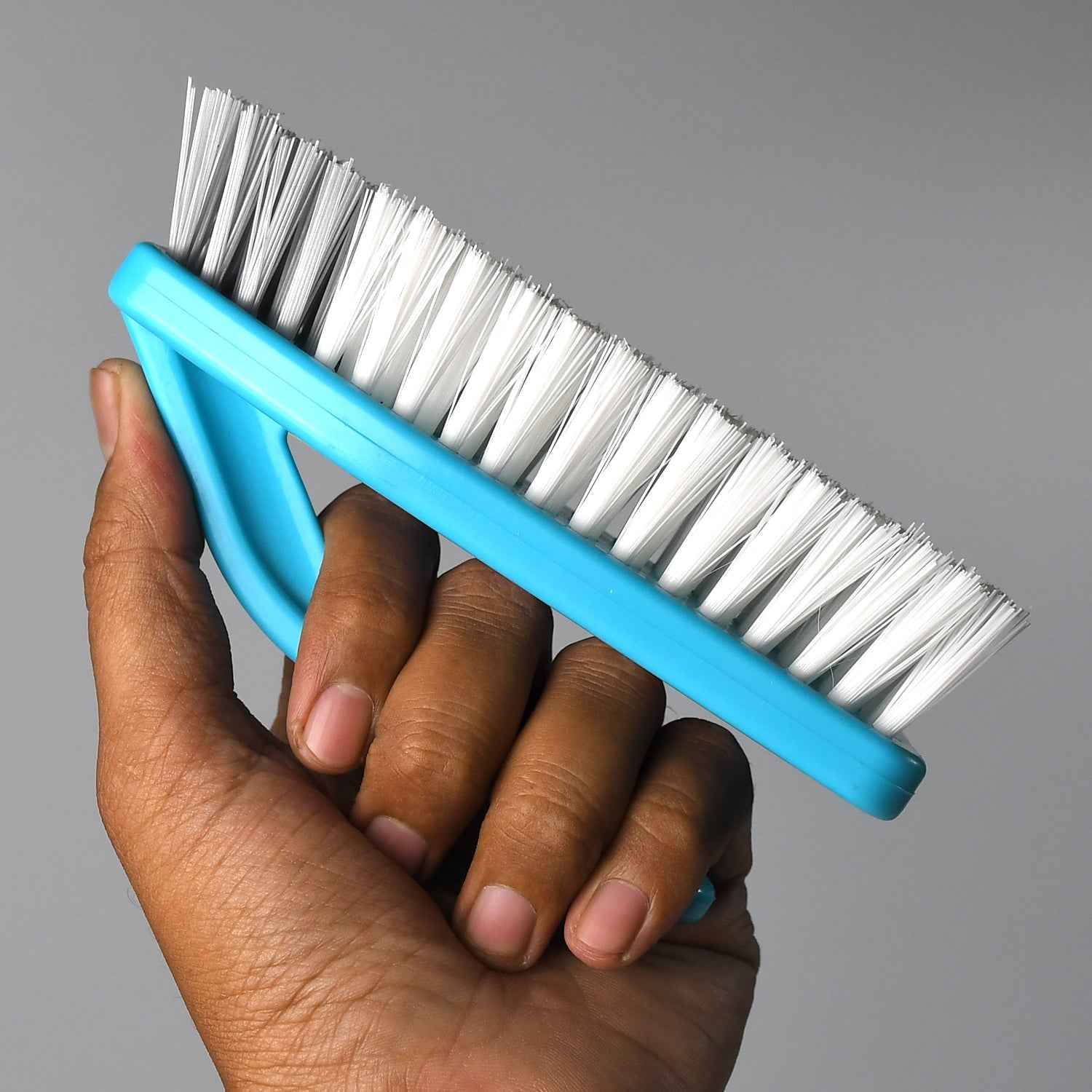 7527 Multipurpose Durable Cleaning Brush With Handle For Clothes Laundry Floor Tiles At Home Kitchen Sink Wet And Dry Wash Cloth Spotting Washing Scrubbing Brush.
