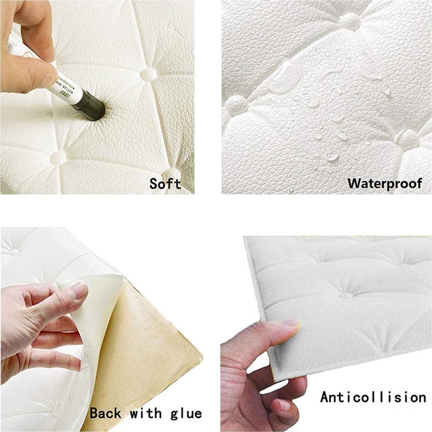 Mix Color 3d Adhesive Wallpaper